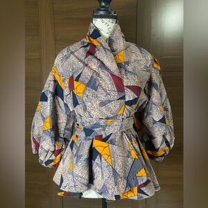 African Print Top